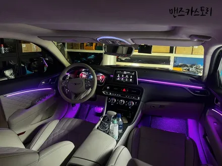제네시스 G70 엠비언트 매립형 을 진행 해봤더니 차량에 실내가?? / 안산,시흥,화성