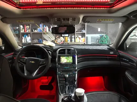 쉐보레 말리부 화려한 실내LED튜닝 - RGB 광섬유 엠비언트 무드등 / 안산,시흥,화성