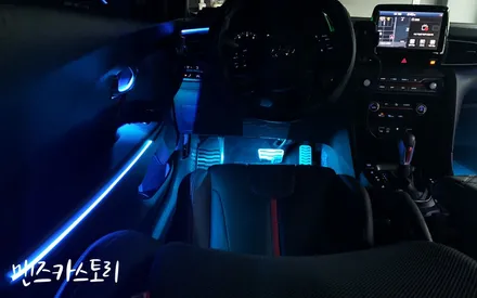 벨로스터 js 스마트 엠비언트 무드등 스포티함을 더하다 실내 튜닝 [맨즈카스토리] / 안산,시흥,화성