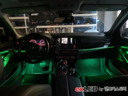 BMW 528i 순정엠비언트 광량업 시공으로 풍부한 광량을 느껴보세요! / 안산,시흥,화성