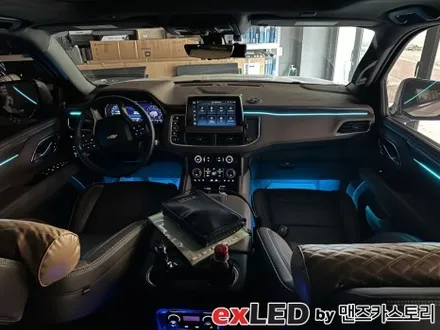 쉐보레 타호 엠비언트 라이트 시공은 안산 엠비언트 전문점 exLED맨즈카스토리에서!!! / 안산,시흥,화성