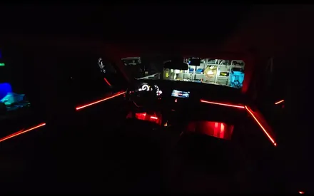 bmw x3 엠비언트 무드등 실내 led 튜닝 시공 [맨즈카스토리] / 안산,시흥,화성