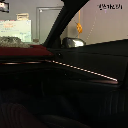 아반떼 CN7 엠비언트 / 아반떼 CN7 순정연동 엠비언트 로 순정엠비언트로만 부족했던 엠비언트를 확장 시켜보자!! / 안산,시흥,화성