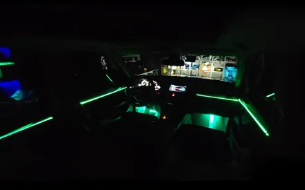 bmw x3 엠비언트 무드등 실내 led 튜닝 시공 [맨즈카스토리] / 안산,시흥,화성