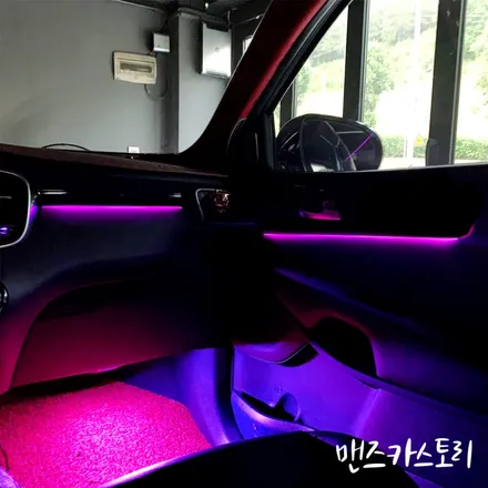 올뉴쏘렌토엠비언트 작업 부위가 전혀 보이지 않는 자연스러운 실내 무드등 작업하기 / 안산,시흥,화성