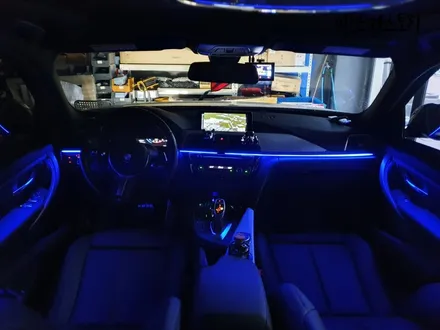 BMW 320D 3시리즈 F30 매립형 엠비언트 실내 무드등 느낌있는 실내로 만들다?? / 안산,시흥,화성