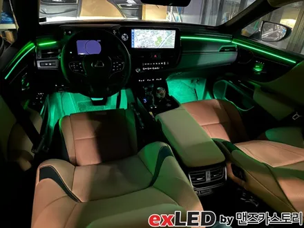 렉서스 es300h 순정 엠비언트 광량업 시공으로 느껴보지 못했던 색감을 경험해보세요! / 안산,시흥,화성