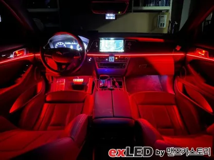 제네시스 G80 엠비언트 라이트 시공후기! 다양한 옵션을 추가하여 차원이 다른 광량을 느껴보세요! / 안산,시흥,화성
