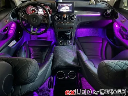 안산 벤츠 C클래스 W205 순정 엠비언트 광량업 시공후기! / 안산,시흥,화성