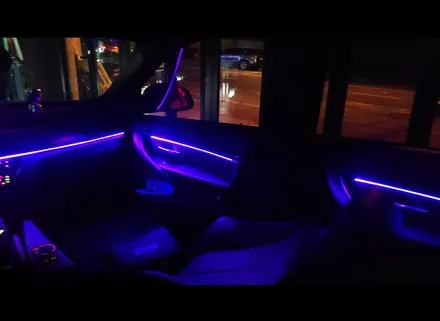 bmw 3시리즈 엠비언트 무드등 실내튜닝의 정석 [맨즈카스토리] / 안산,시흥,화성