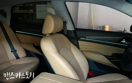 k7프리미어 엠비언트 순정 연동 무드조명 비노출 광섬유 타입 선택 시공하자 [맨즈카스토리] / 안산,시흥,화성