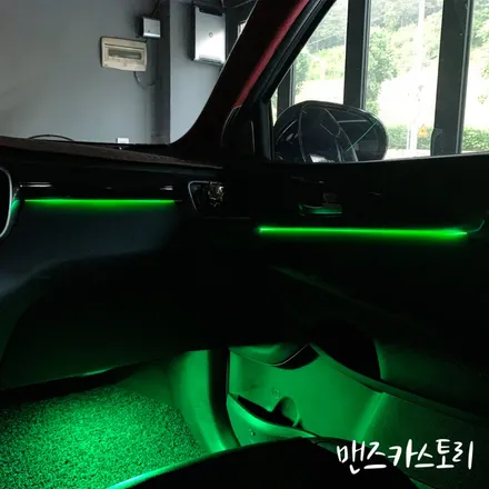 올뉴쏘렌토엠비언트 작업 부위가 전혀 보이지 않는 자연스러운 실내 무드등 작업하기 / 안산,시흥,화성