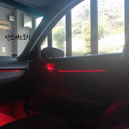 그랜저 IG 매립형 비노출 엠비언트 로 실내를 은은한 분위기를 연출 시킬 수 있다?? / 안산,시흥,화성