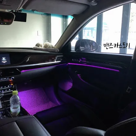 제네시스EQ900순정연동광량업그레이드엠비언트 로 순정엠비언트 보다 3배 이상의 광량을 즐길 수 있다?? / 안산,시흥,화성