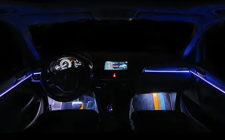 bmw x3 엠비언트 무드등 실내 led 튜닝 시공 [맨즈카스토리] / 안산,시흥,화성