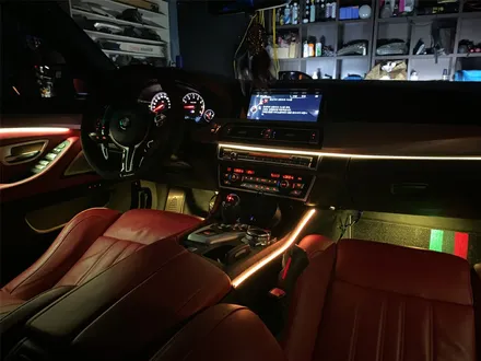 bmw5시리즈 비노출 엠비언트로 시공했어요 실내 무드등 튜닝 [맨즈카스토리] / 안산,시흥,화성