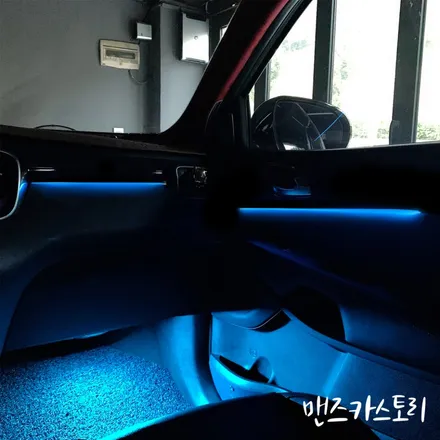 올뉴쏘렌토엠비언트 작업 부위가 전혀 보이지 않는 자연스러운 실내 무드등 작업하기 / 안산,시흥,화성