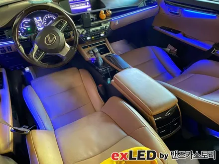 렉서스 ES300H 비노출 엠비언트 라이트 시공후기! 은은하게 실내를 비춰 무드를 연출해보세요! / 안산,시흥,화성
