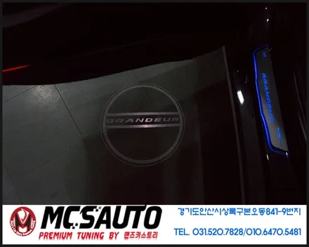 그랜저IG LED도어스커프/도어로고라이트 / 안산시 상록구