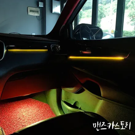 올뉴쏘렌토엠비언트 작업 부위가 전혀 보이지 않는 자연스러운 실내 무드등 작업하기 / 안산,시흥,화성