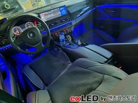 안산 BMW 5시리즈 F10 엠비언트 라이트 시공후기! / 안산시 상록구