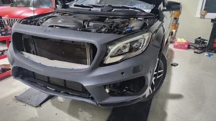 2017 BENZ GLA220D 사고 수리 바디킷 튜닝 / 경기 시흥 군자로