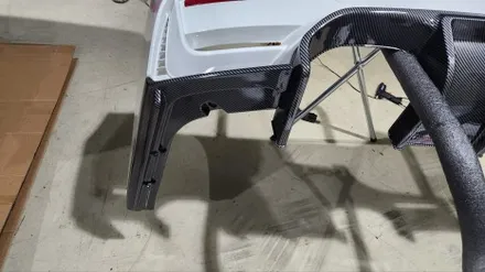BMW F30 3시리즈 M3 리어 범퍼 + 카본 디퓨저 + 듀얼 M3 배기 튜닝 / 경기 시흥 군자로
