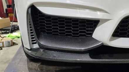 (시흥안산튜닝)BMW F30 3시리즈 M3 프론트 범퍼 바디킷 및 F30 M3 MP 프론트 립 장착 리뷰 / 시흥시 거모동