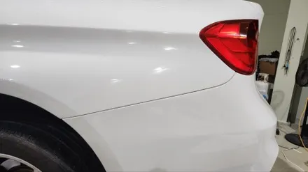 BMW F30 3시리즈 M3 리어 범퍼 + 카본 디퓨저 + 듀얼 M3 배기 튜닝 / 경기 시흥 군자로