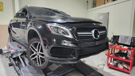 2017 BENZ GLA220D 사고 수리 바디킷 튜닝 / 경기 시흥 군자로