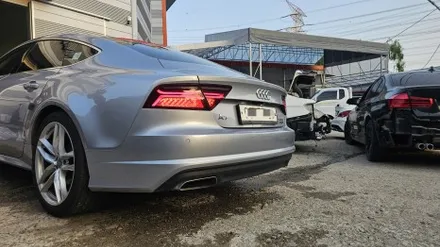 2015년식 AUDI A7 4.0 TSFI RS7 리어 디퓨저 시공 후기 / 시흥시 거모동