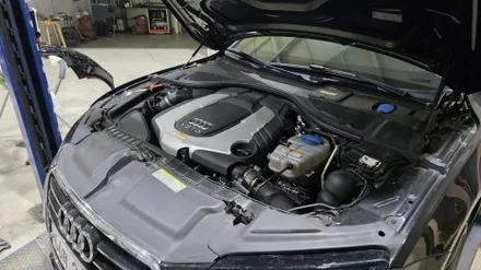 (시흥안산튜닝) 아우디 AUDI 2011~2014 전기형 A7 RS7 프론트 범퍼 바디킷 시공 후기 / 시흥시 거모동