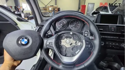 BMW F20 118D M 퍼포먼스 핸들 교체 튜닝 / 시흥시 거모동