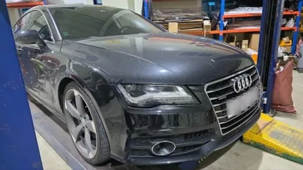 (시흥안산튜닝) 아우디 AUDI 2011~2014 전기형 A7 RS7 프론트 범퍼 바디킷 시공 후기 / 시흥시 거모동