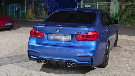 (시흥BMW전문튜닝샵)BMW F30 3시리즈 M3 리어범퍼 및 M3 배기라인 리어디퓨저(카본수전사) 강력한 뒷모습 튜닝! / 시흥시 거모동