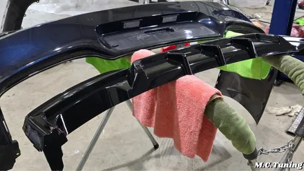 (시흥안산튜닝) BMW F12 6시리즈  M6 리어 디퓨저 (유광블랙) 튜닝 후기 / 시흥시 거모동