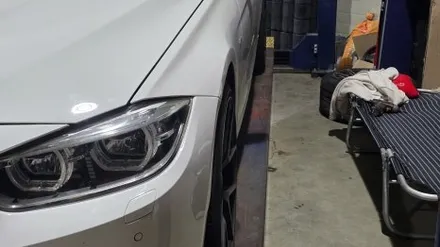 (수도권사고수리 시흥안산 사고수리)BMW F30 3시리즈 M3 프론트 범퍼 바디킷 및 F30 M3 MP 프론트립 사고수리 리뷰 / 시흥시 거모동