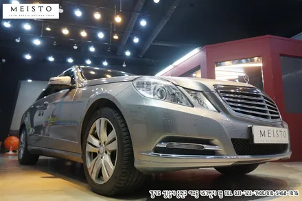 벤츠E350 6D카본 포인트 부분 랩핑 / 성남시 중원구 여수동