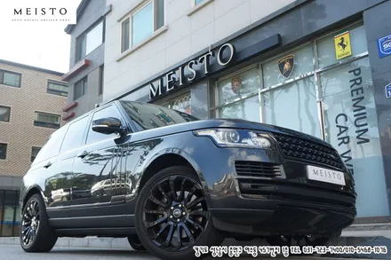레인지로버 보그 3M 사틴펄화이트 랩핑 / 성남시 중원구 여수동