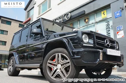 벤츠 G바겐 무광블랙 랩핑 및 휠도색 / 성남시 중원구 여수동