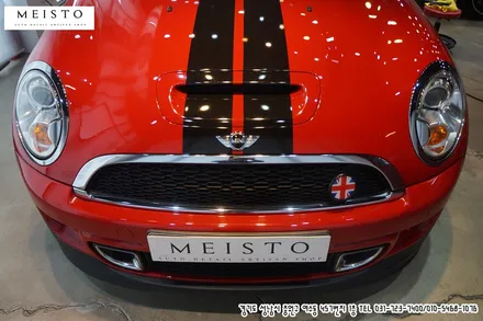 BMW 미니쿠퍼S 크롬죽이기 포인트랩핑 / 성남시 중원구 여수동