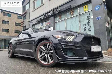 머스탱 컨버터블 데칼 및 포인트 랩핑 / 성남시 중원구 여수동