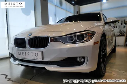 BMW320d 리얼카본 스타일 실내랩핑 / 성남시 중원구 여수동
