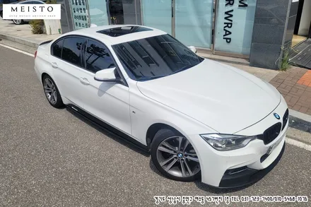 BMW320d 차량 루프스킨 이제 블랙PPF 필름이 대세 / 성남시 중원구 여수동