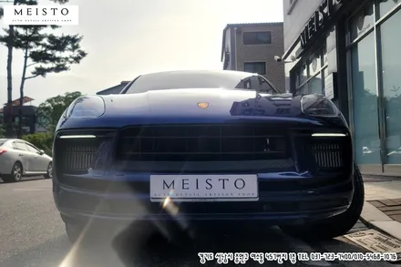 포르쉐 마칸S 3M 브러쉬드 티타늄 전체랩핑 / 성남시 중원구 여수동