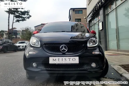 벤츠 스마트포포 루프스킨 및 사이드미러 랩핑 / 성남시 중원구 여수동