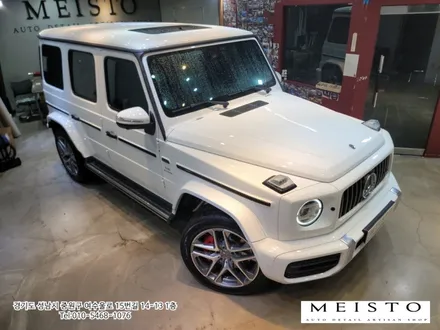 벤츠 G63 amg 고광택 블랙 페기지 시공 / 성남시 중원구 여수동