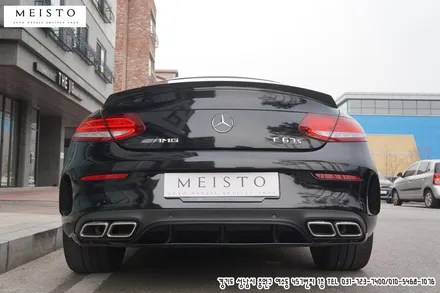 벤츠 C63SAMG 블랙유광 올랩핑 / 성남시 중원구 여수동