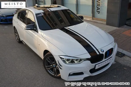 BMW320D 바이퍼데칼 포인트랩핑 / 성남시 중원구 여수동