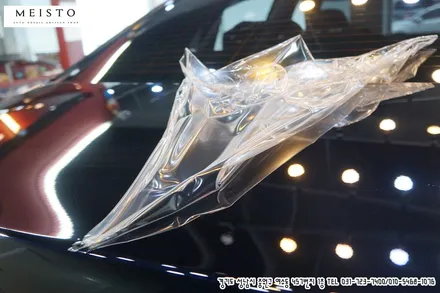 BMW760Li 사틴다크그레이 랩핑을 위한 전체PPF 제거 / 성남시 중원구 여수동